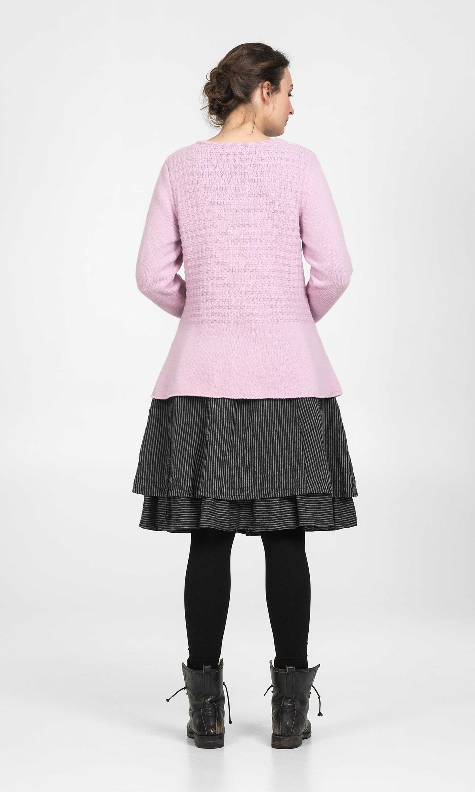 Taillierter Cardigan aus Wolle