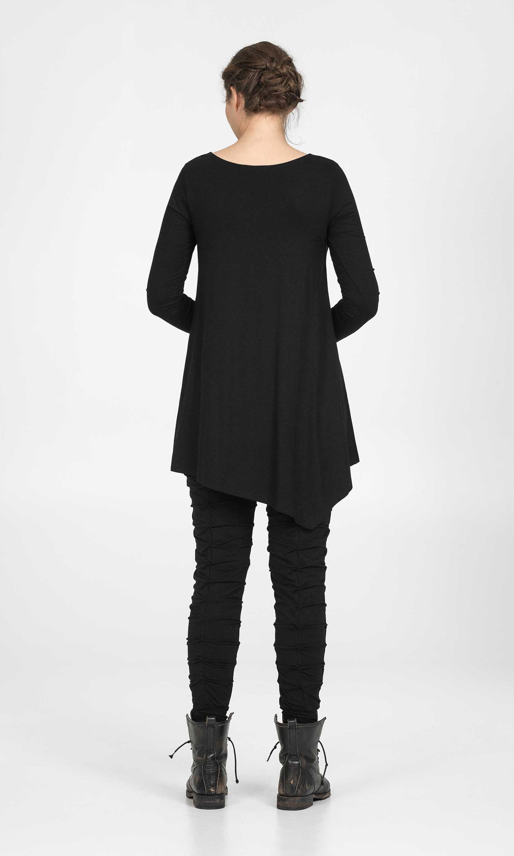 A-line viscose tunic