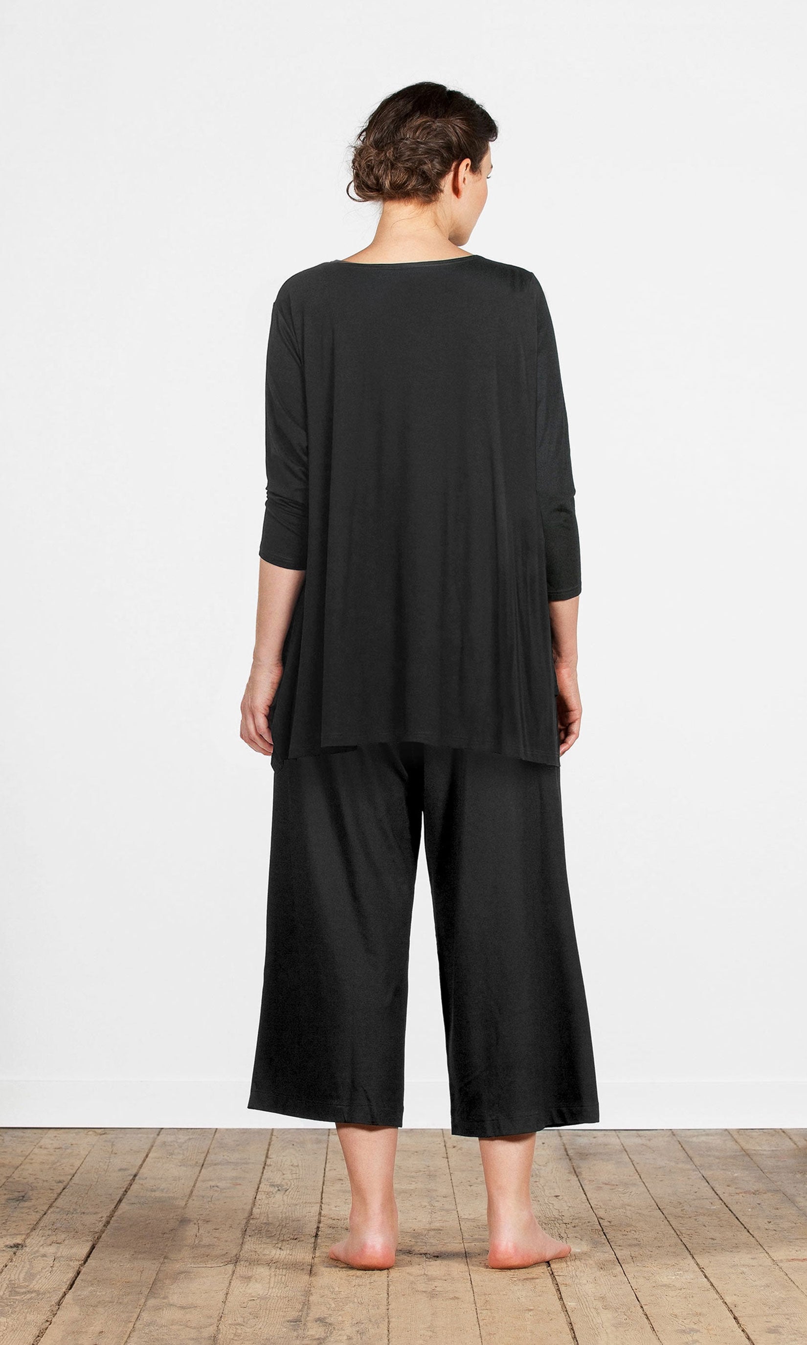 A-line viscose top