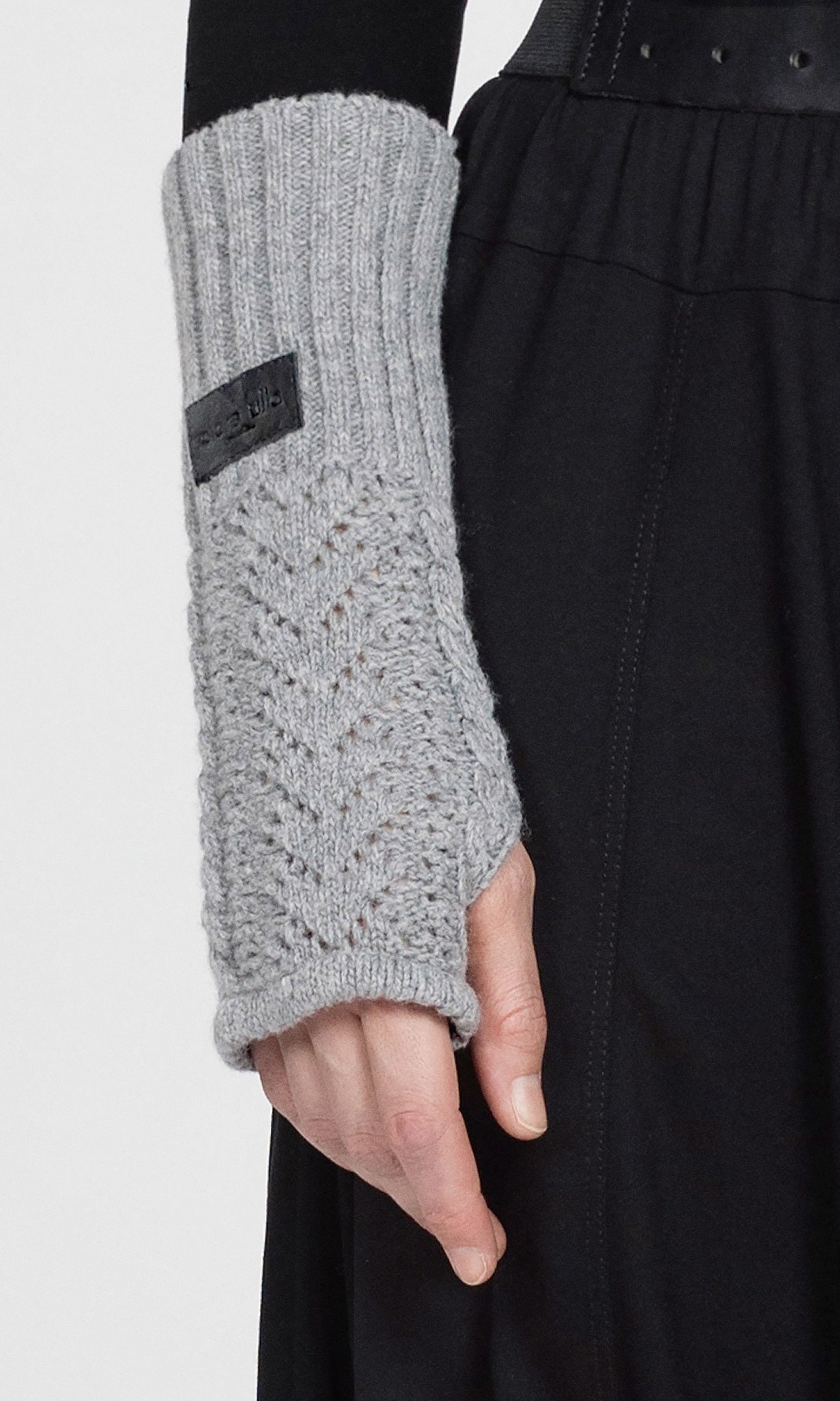 Quadratische Wollfäustlinge