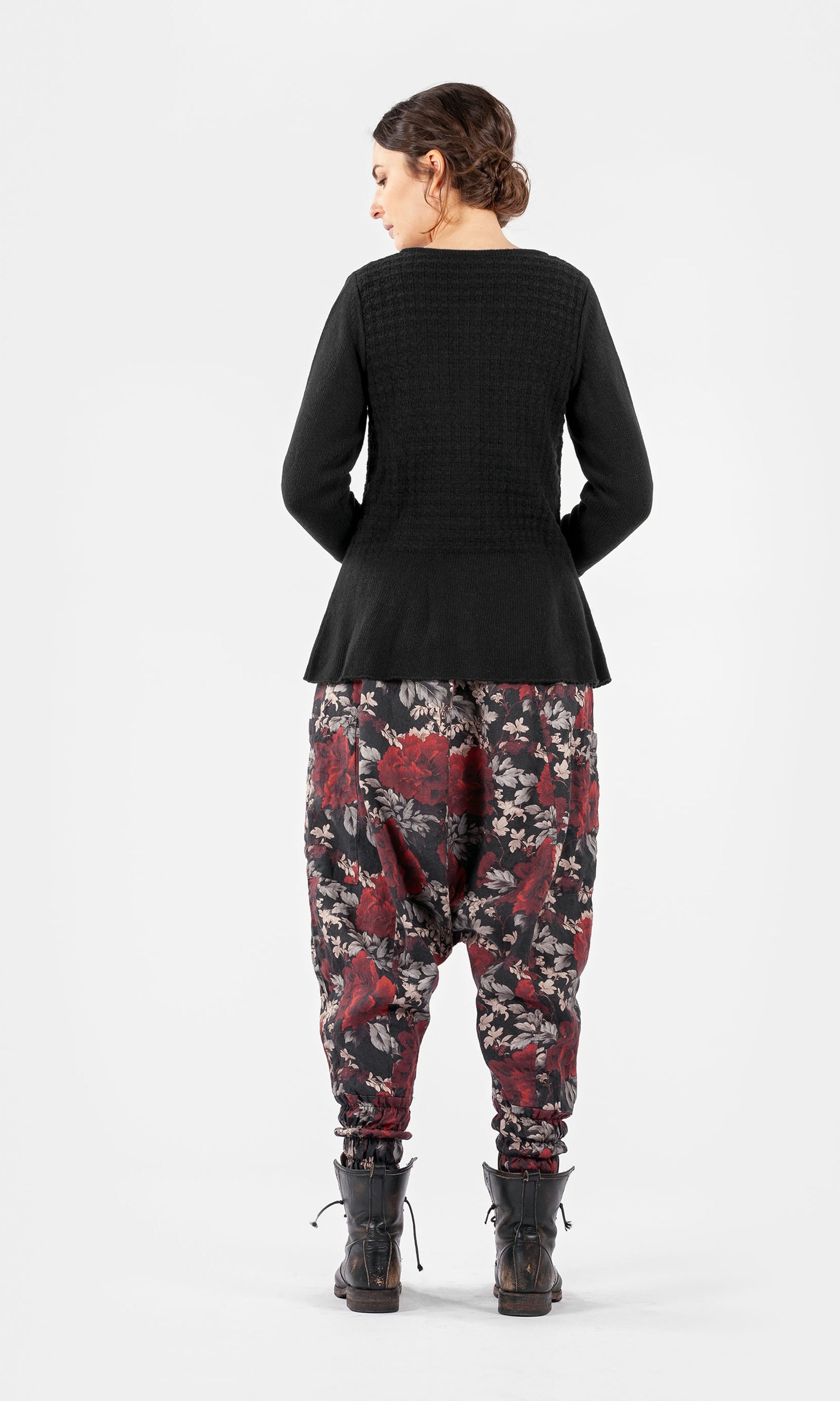 Taillierter Cardigan aus Wolle