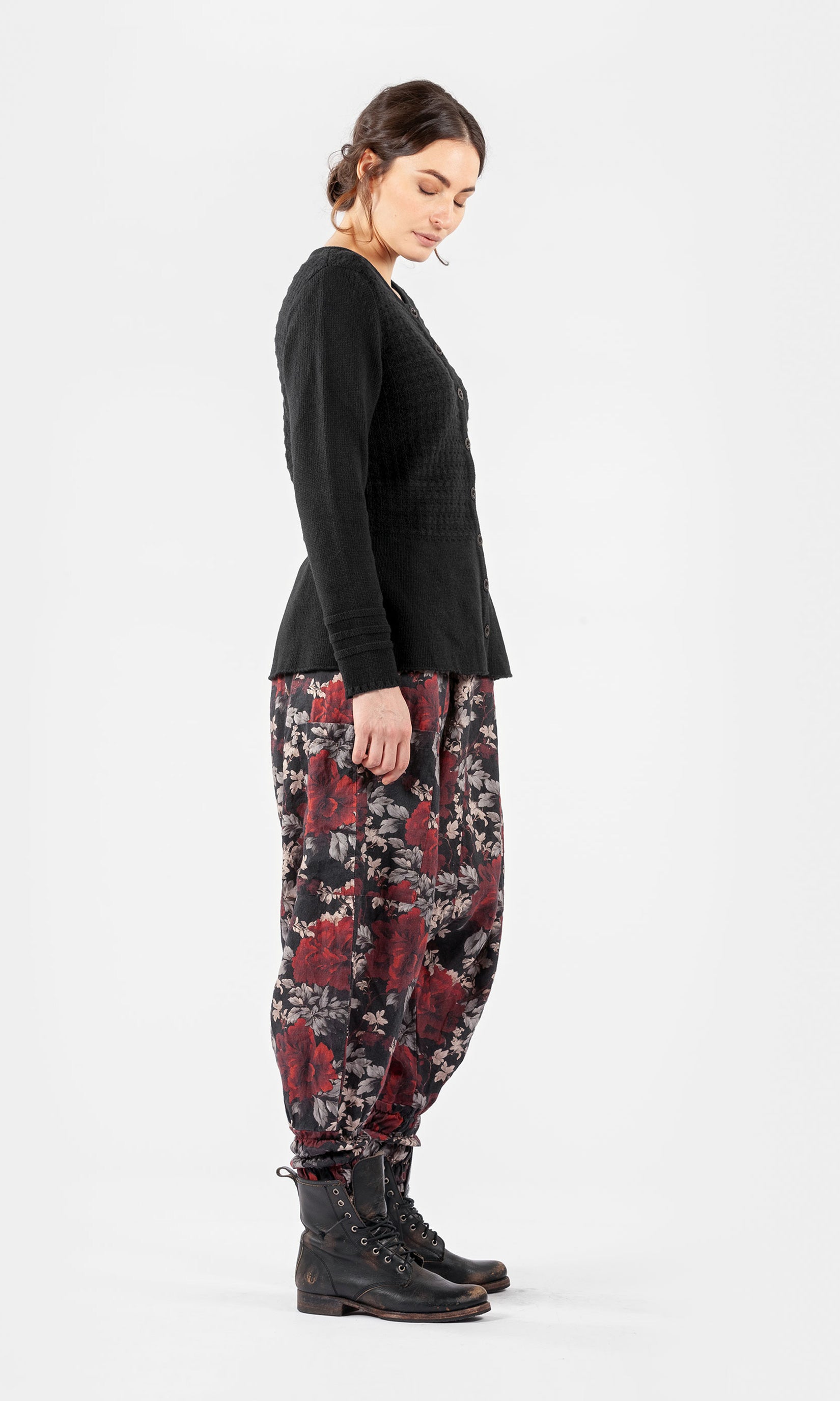 Taillierter Cardigan aus Wolle