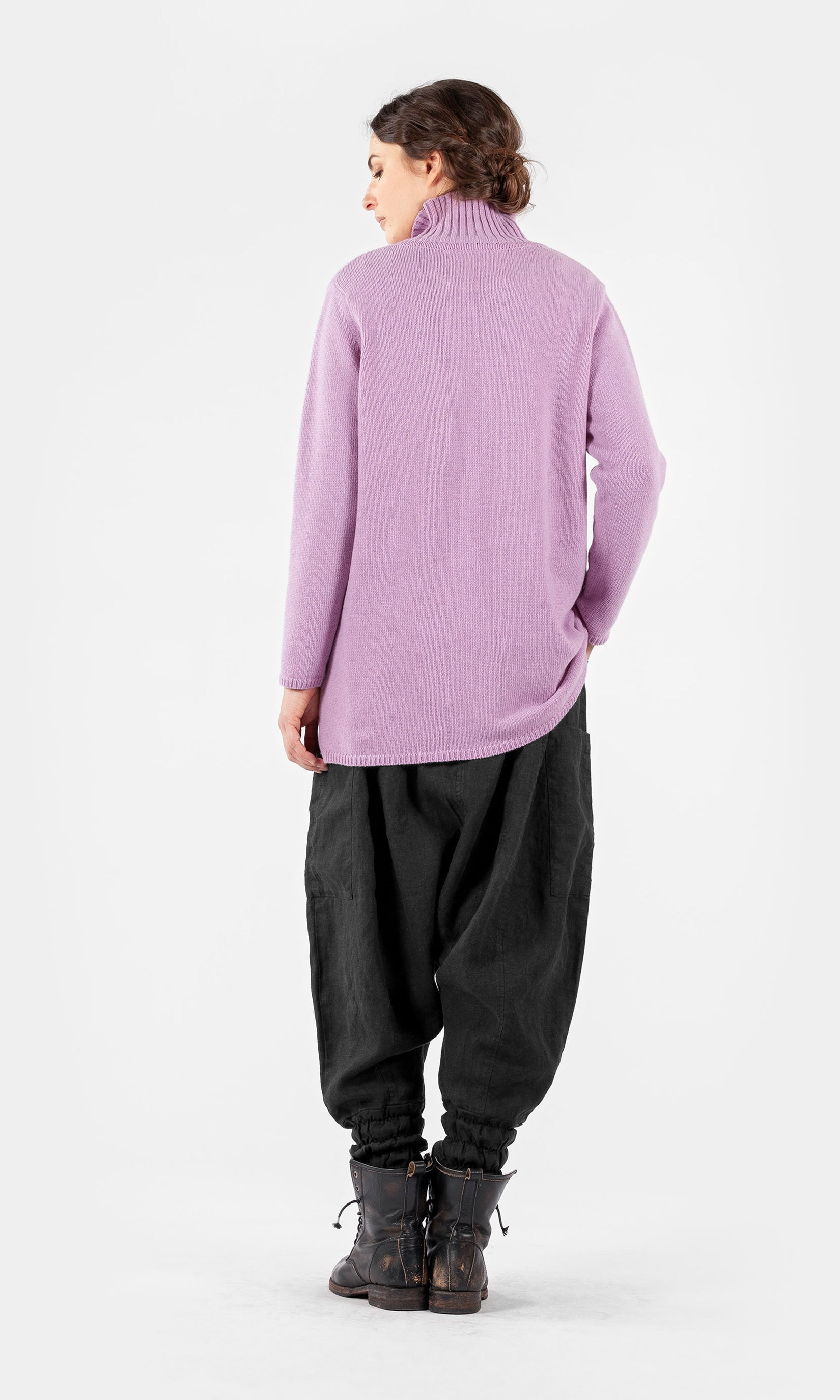 Gestricktes Poloshirt aus Wolle