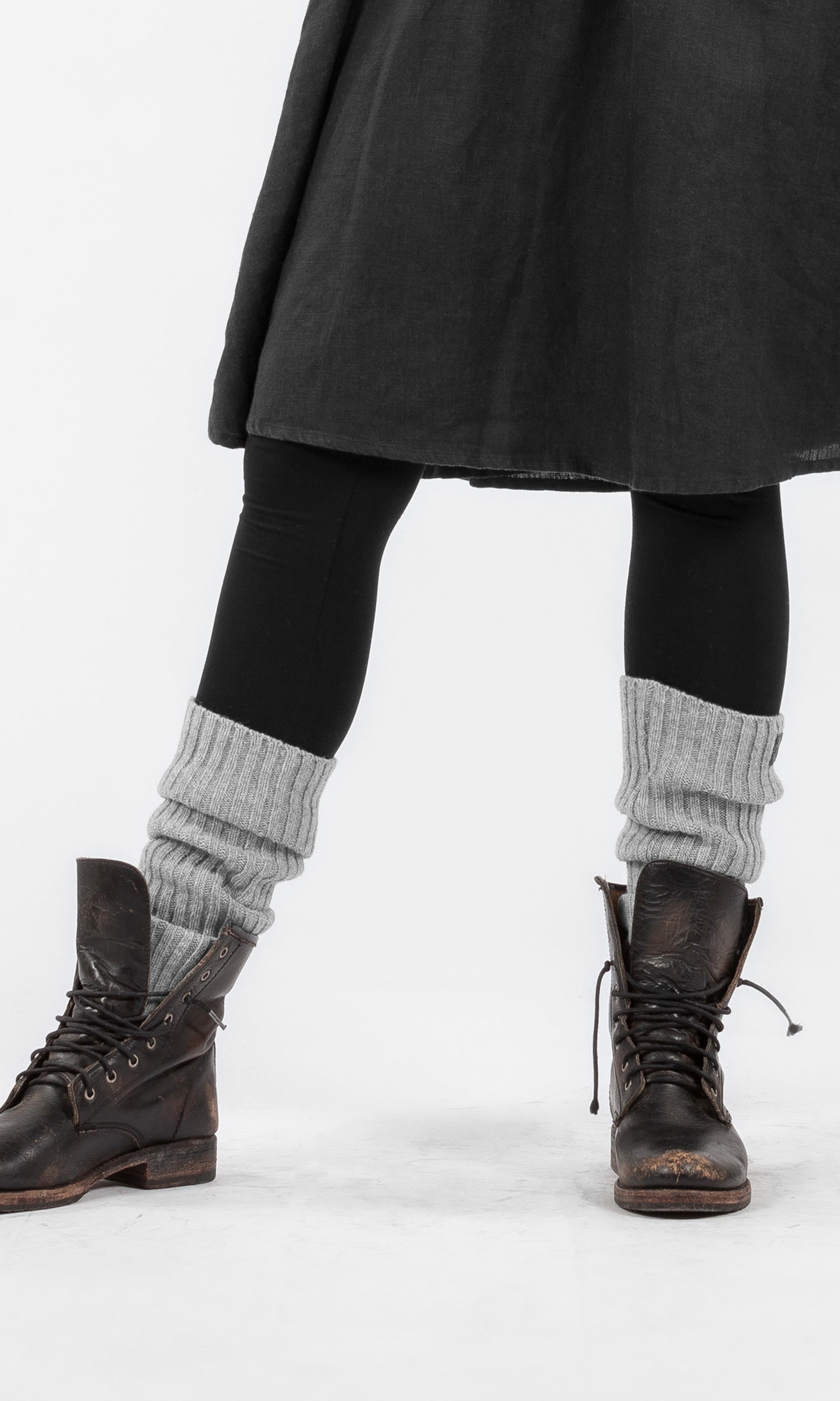 Wool leg warmers