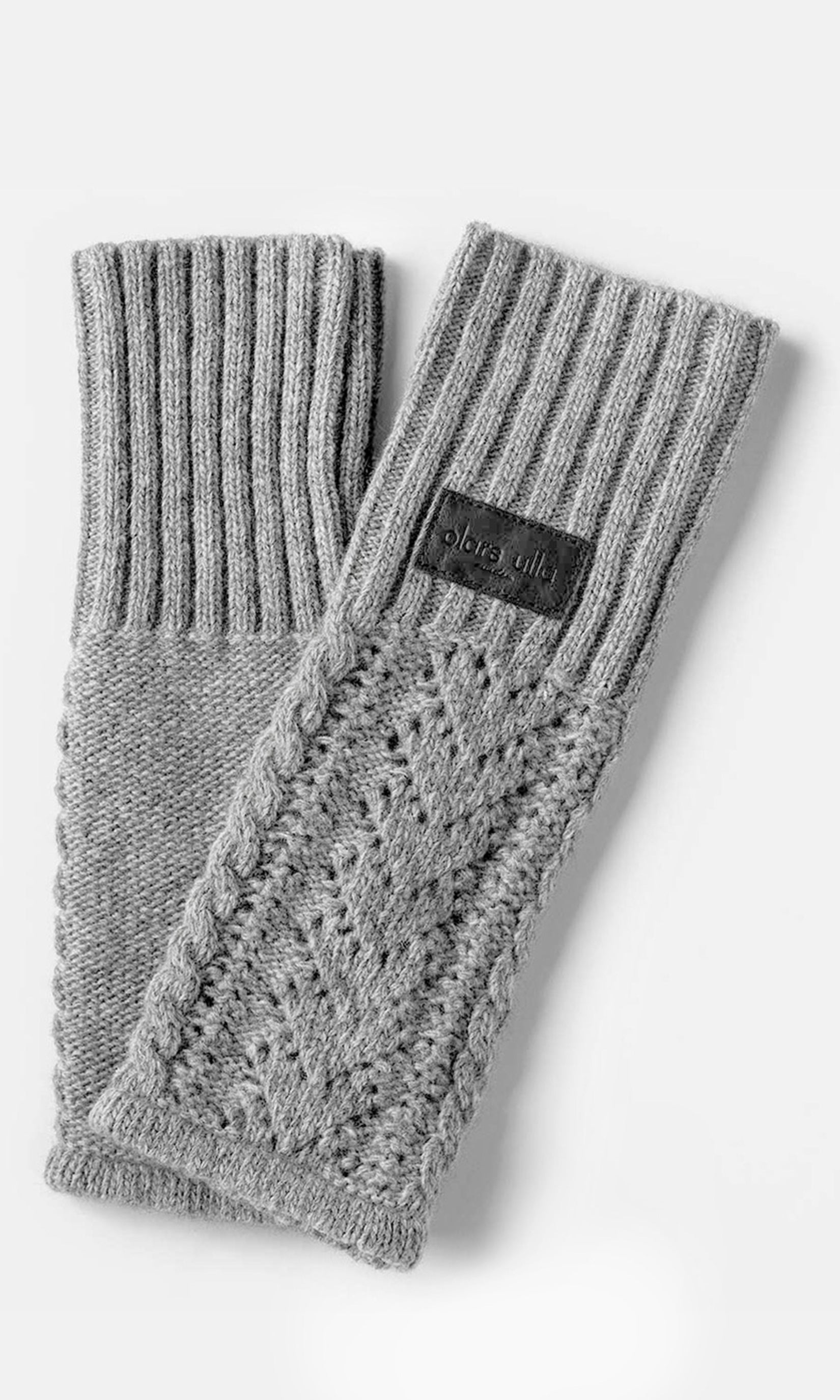 Quadratische Wollfäustlinge