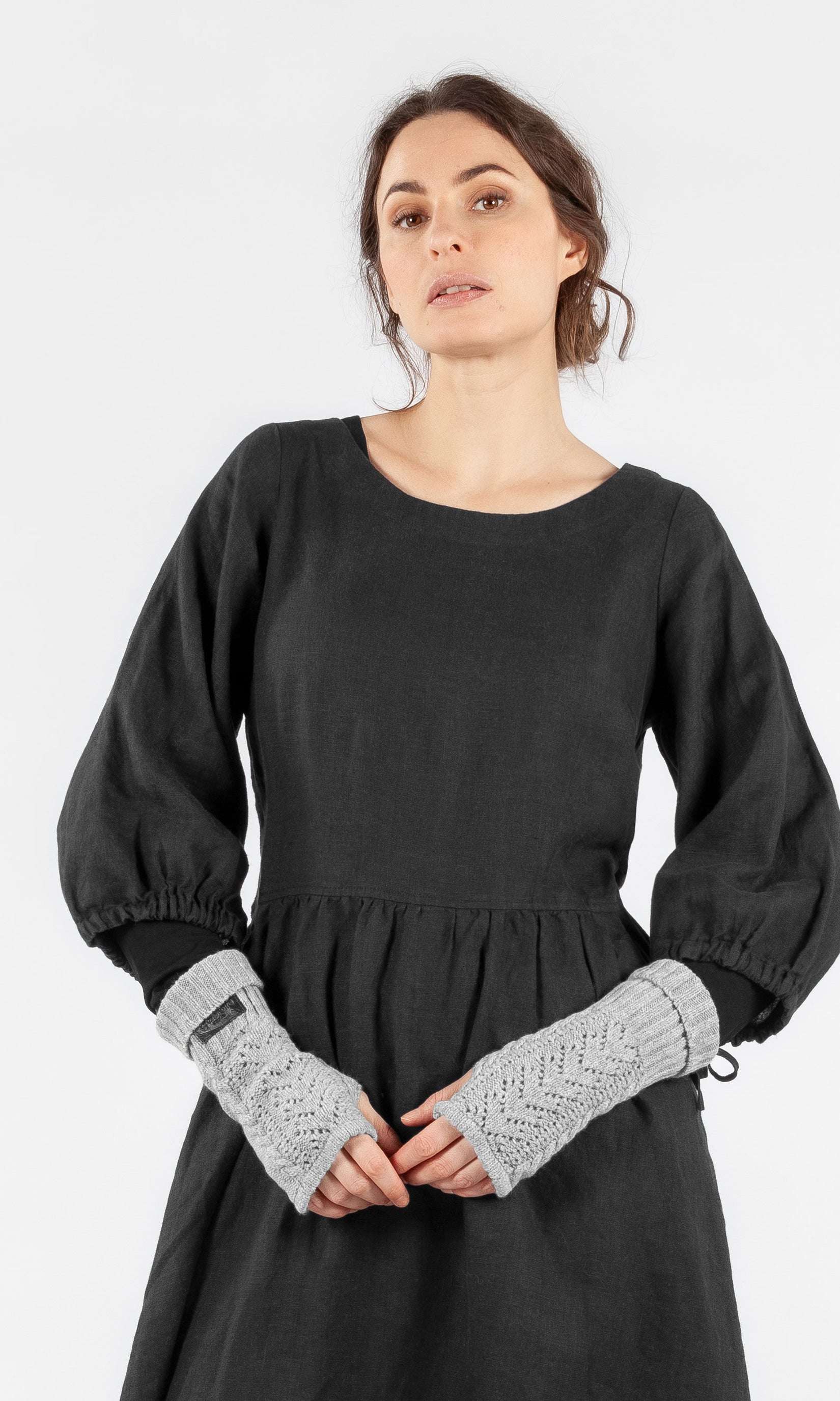 Quadratische Wollfäustlinge