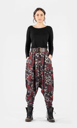 Linen harem pants