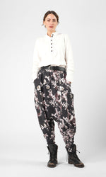 Linen harem pants