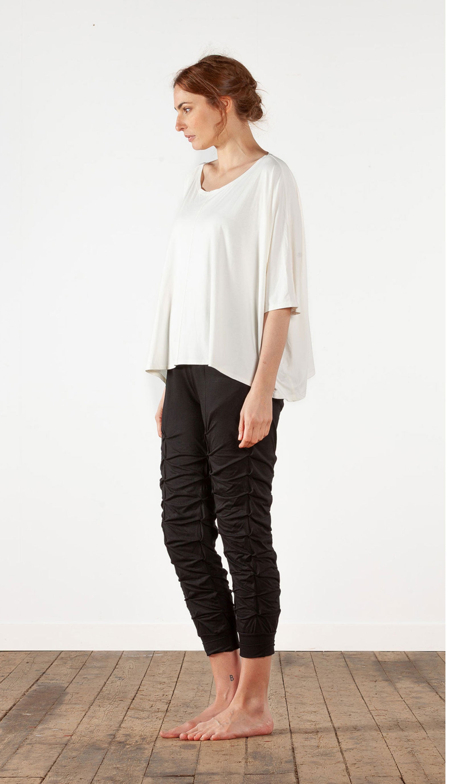 Oversize top in viscose