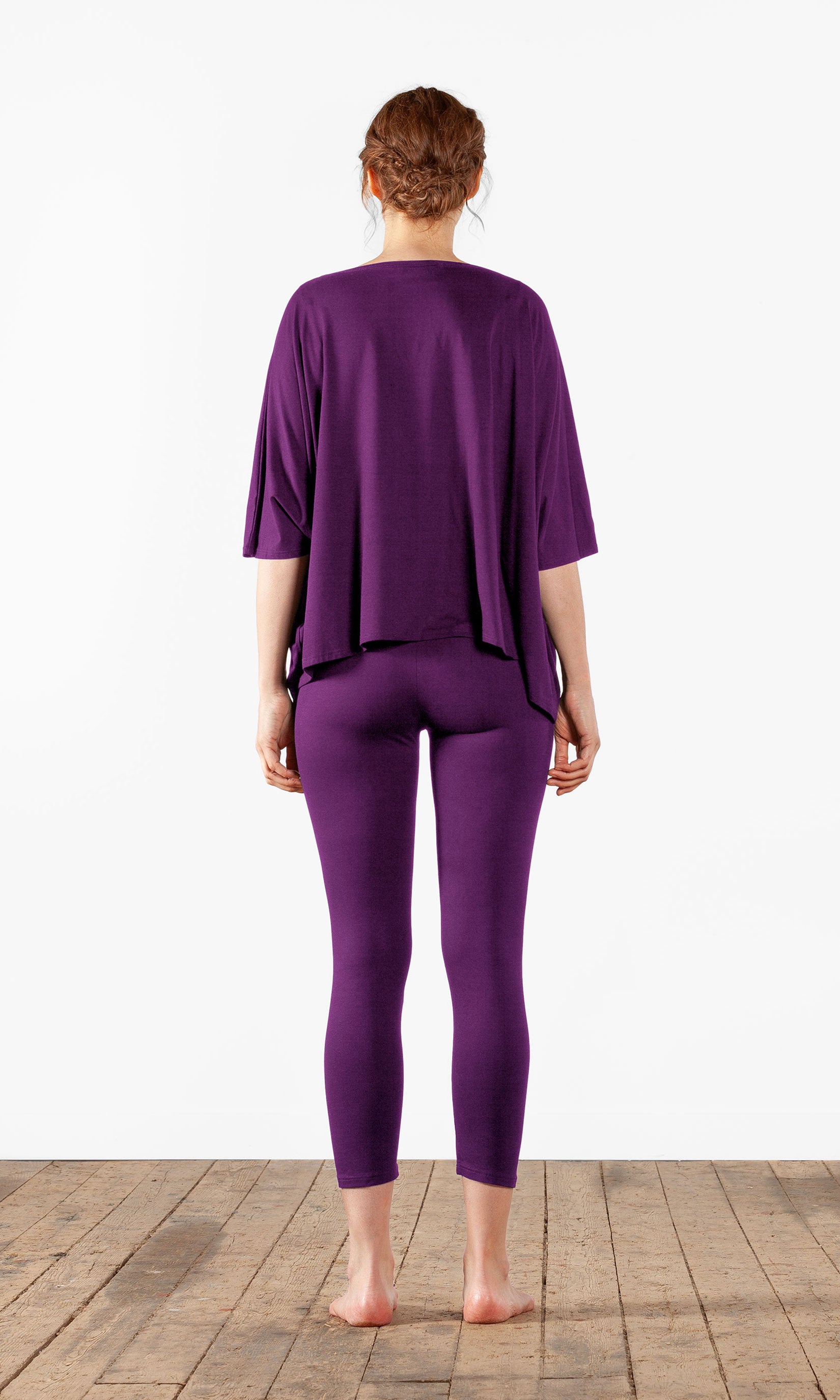 Viscose capri tights