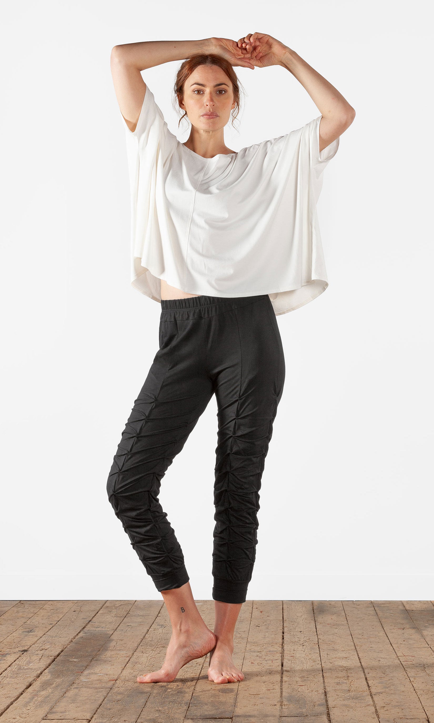 Oversize top in viscose