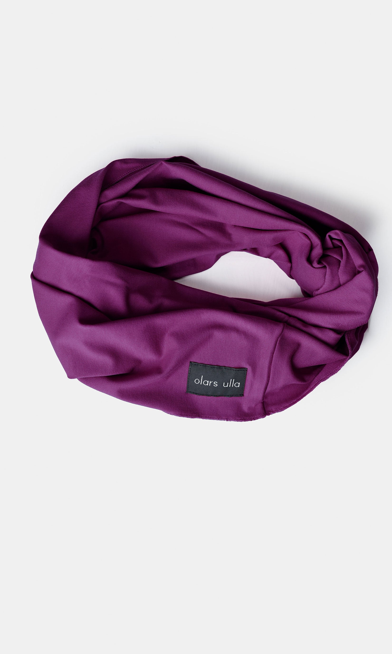 Round scarf in viscose