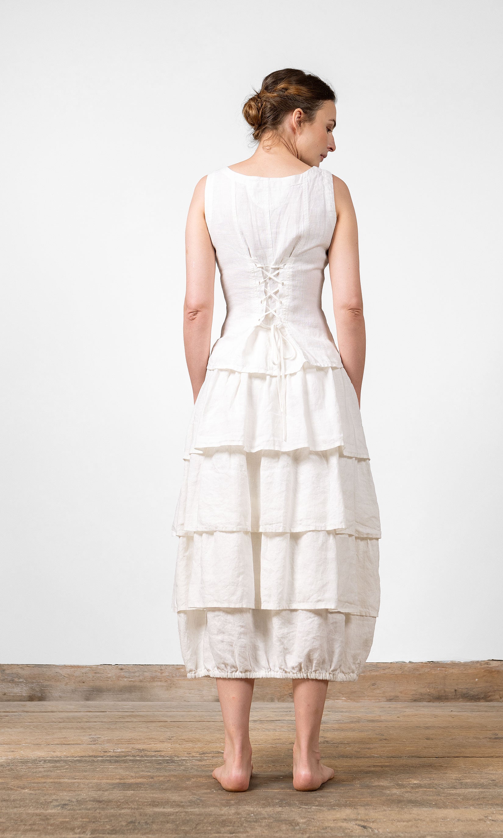 Tanktop mit Schnürung am Rücken