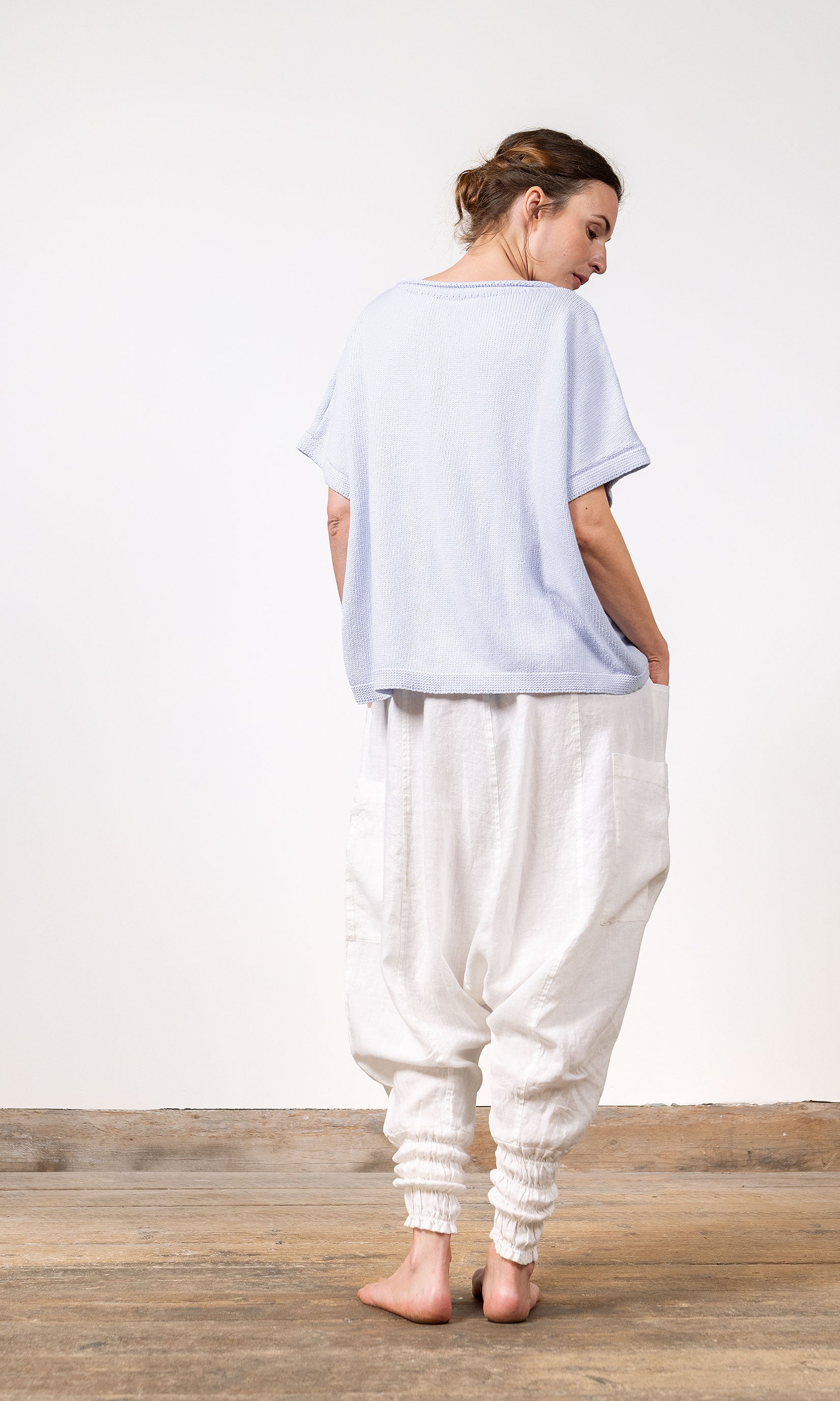 Haremshose aus Leinen