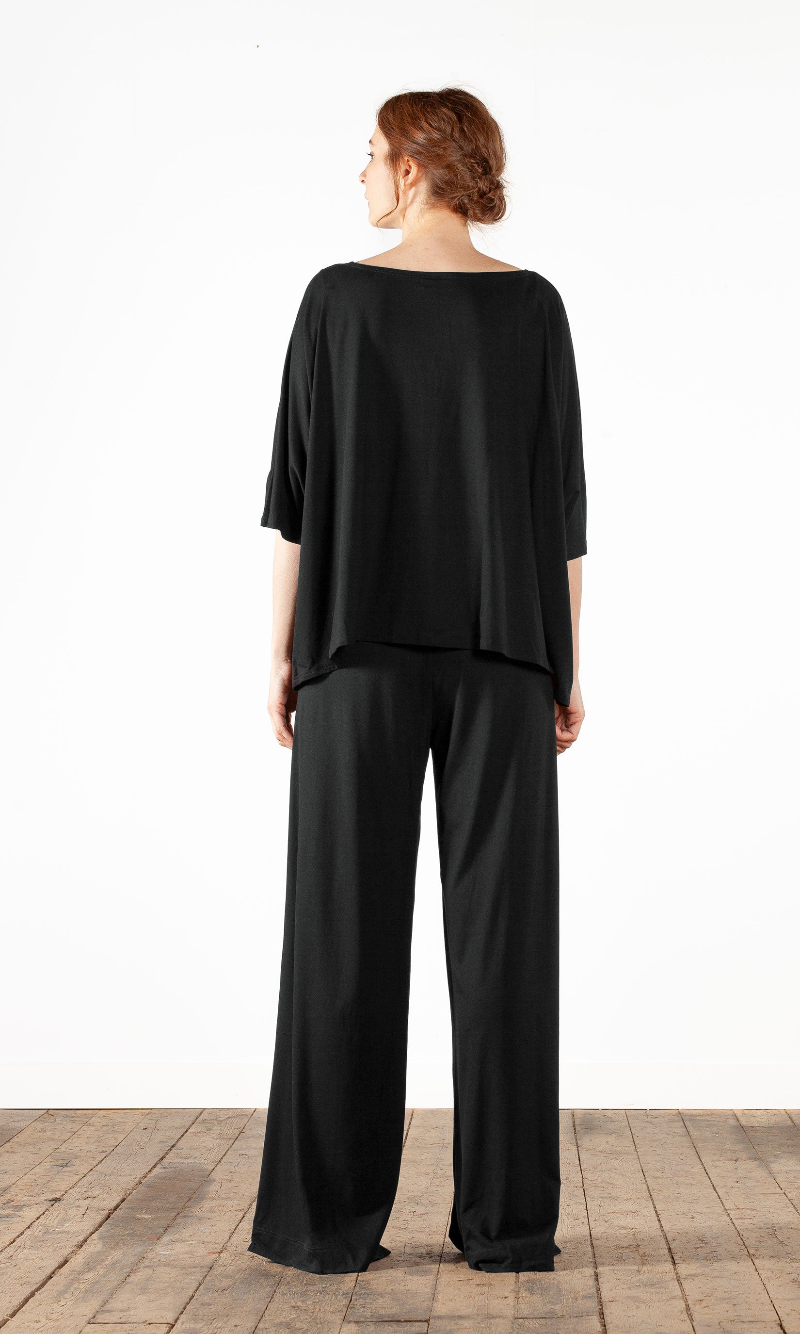 Gerade Hose aus Viskose