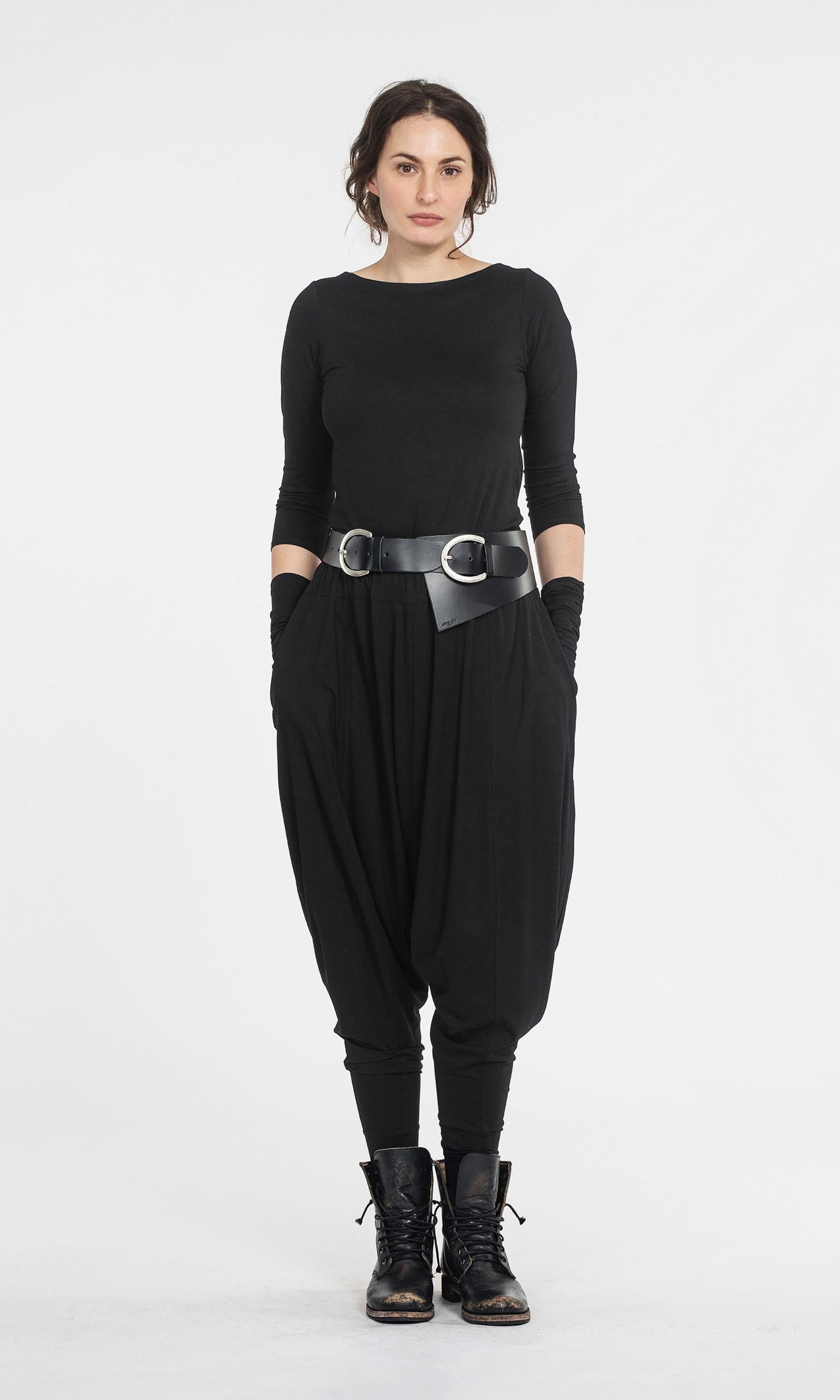 T-shirt with three-quarter sleeve