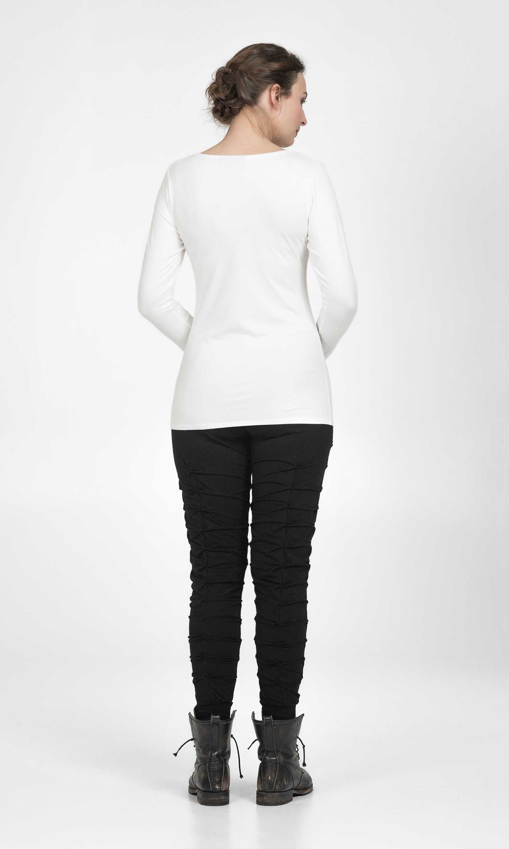 Pleated tights