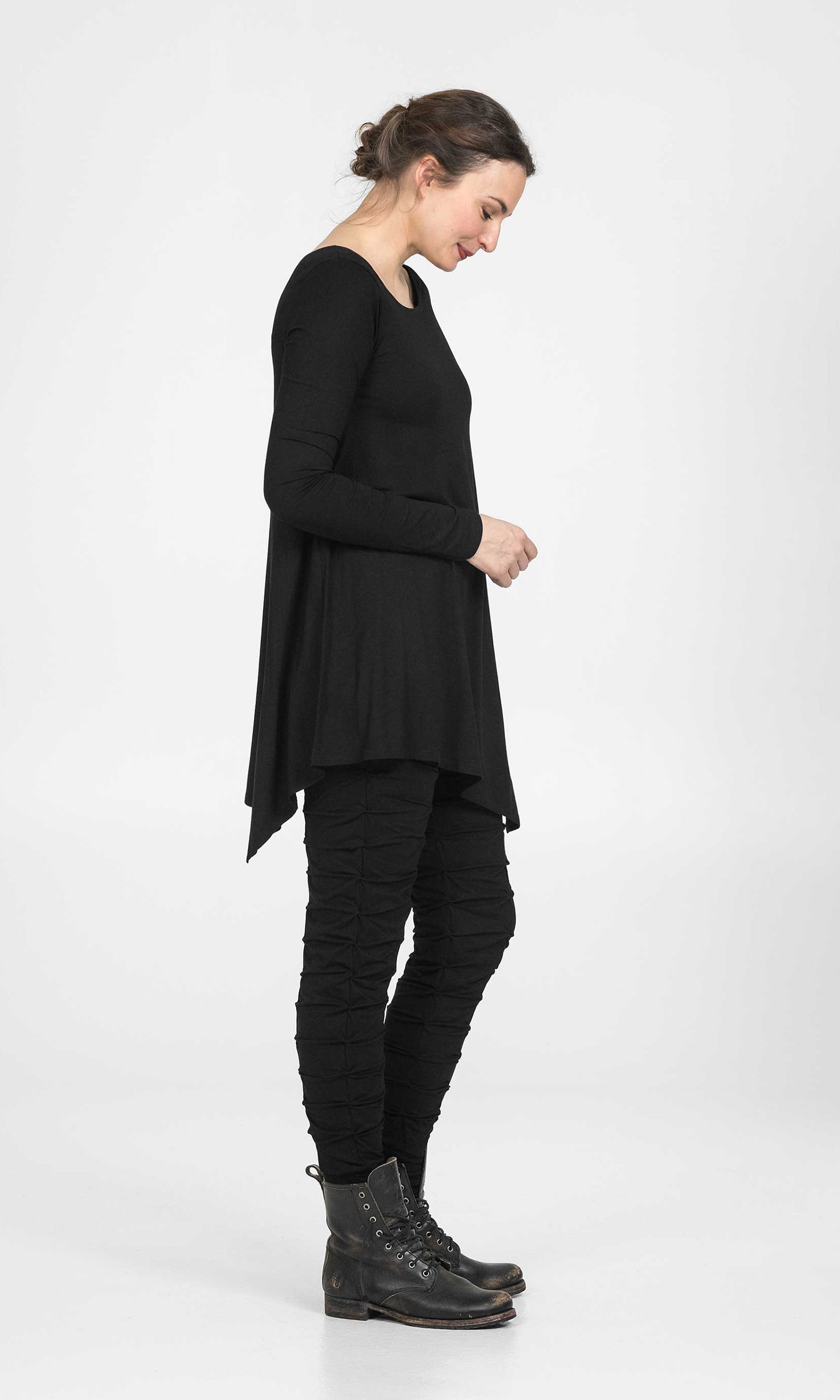 A-line viscose tunic