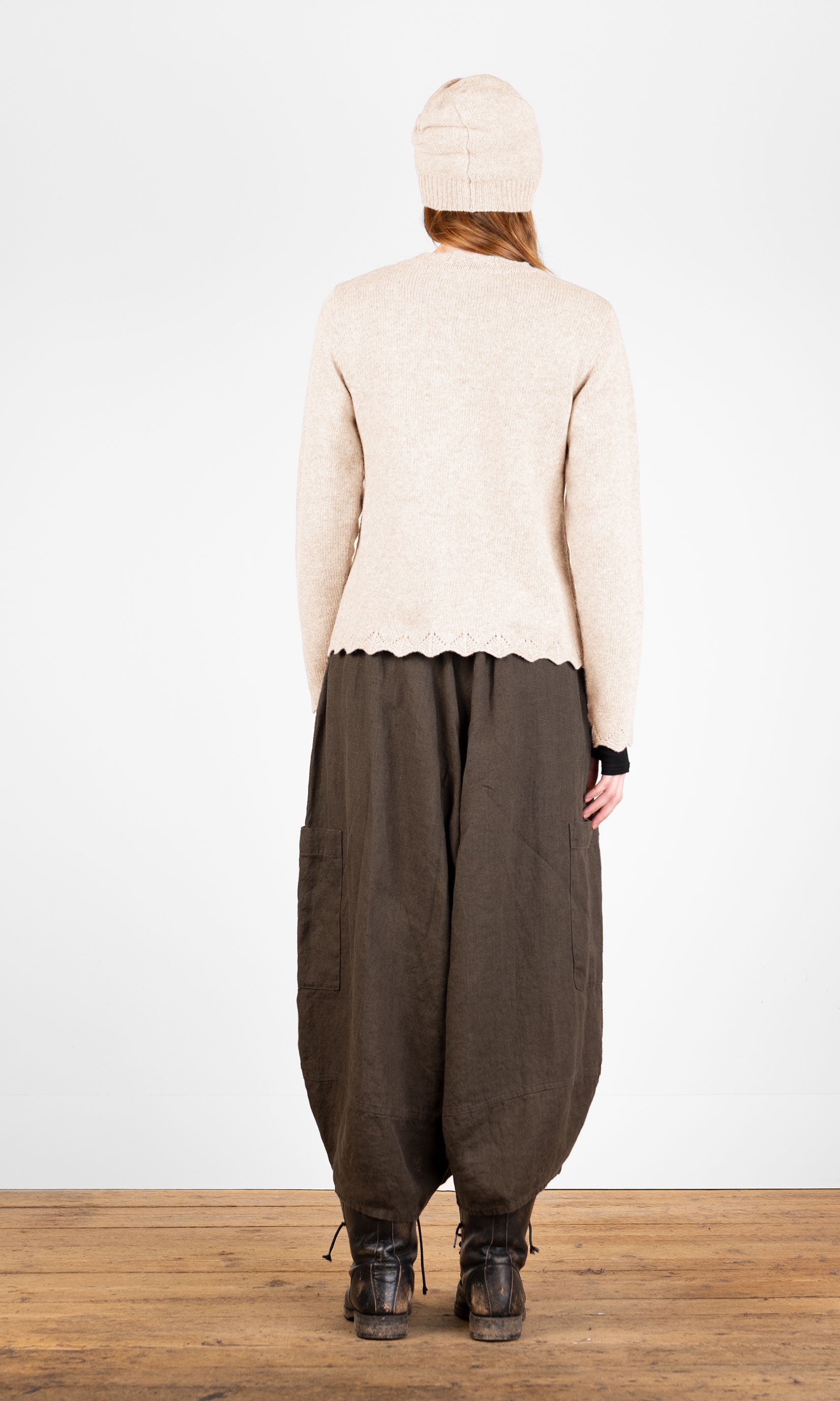 Ullcardigan med knapper