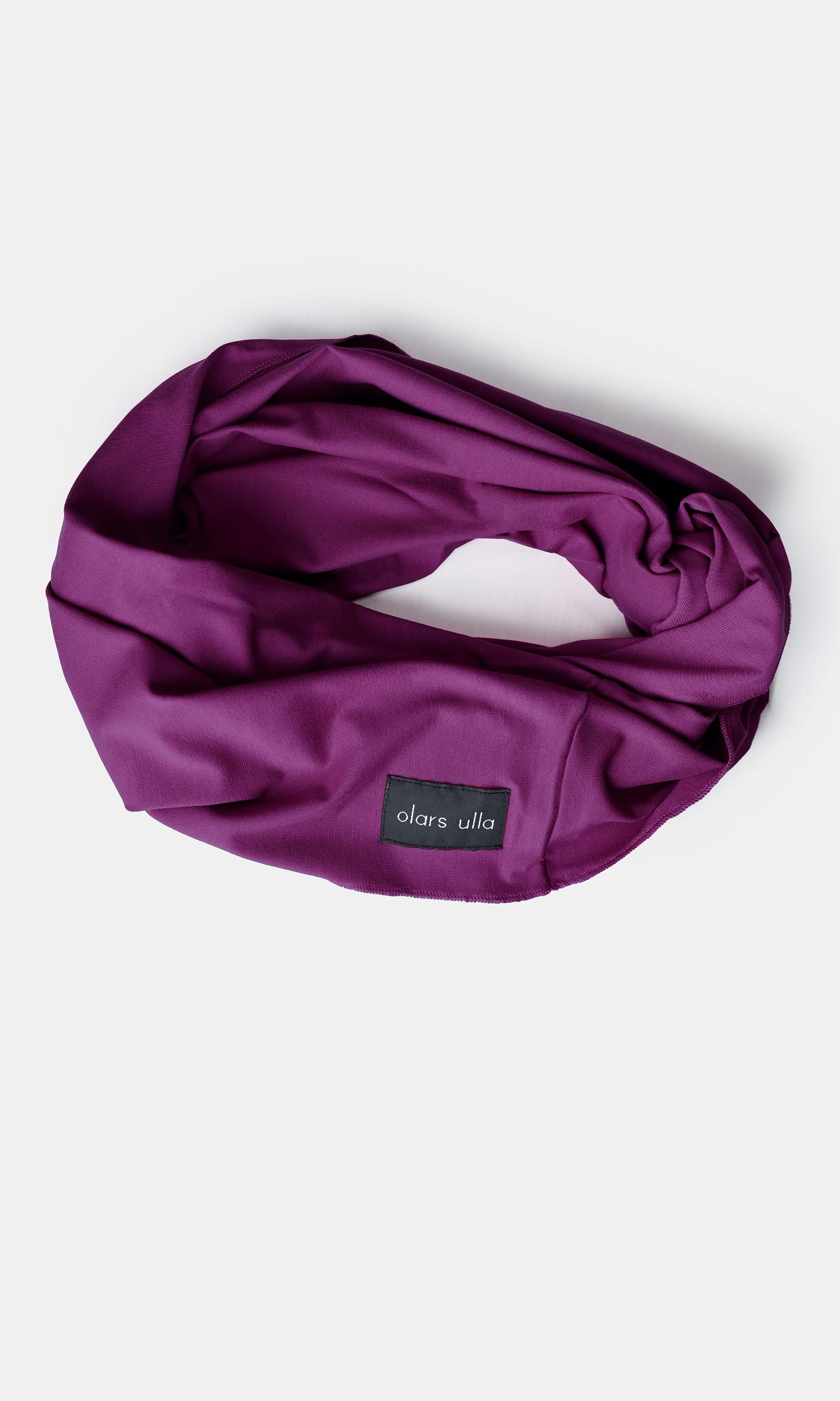 Round scarf in viscose