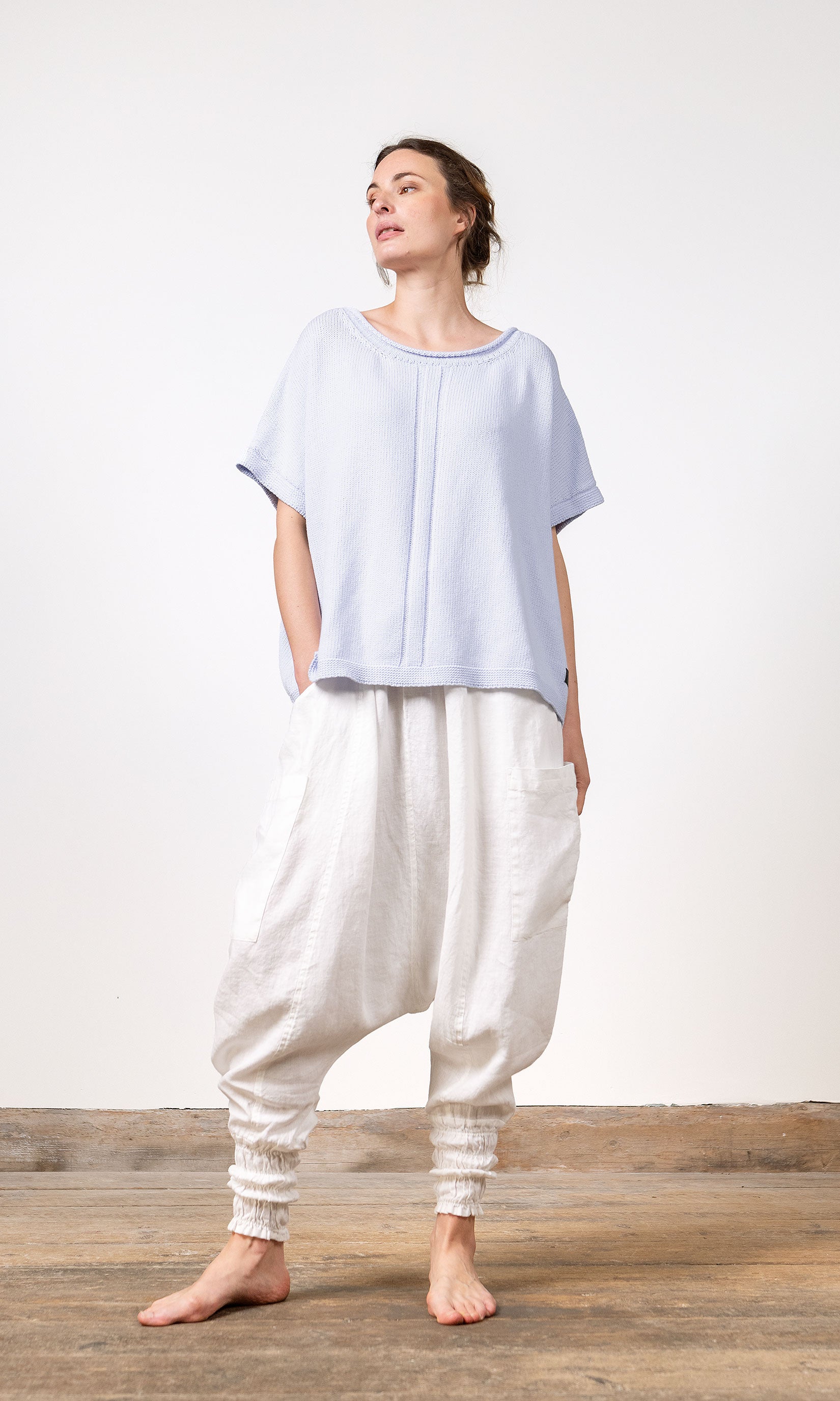 Haremshose aus Leinen