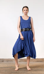 Ärmlös topp i viskosjersey