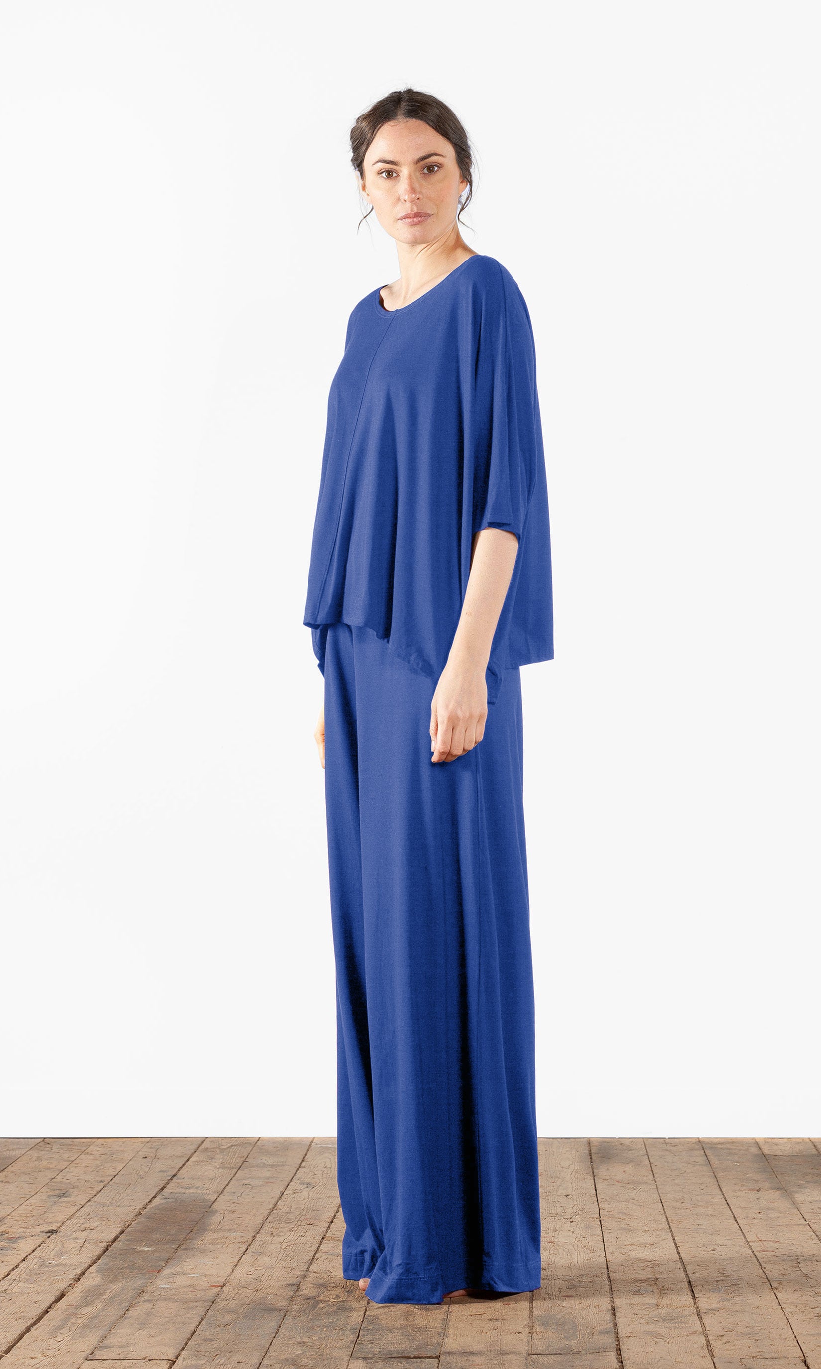 Gerade Hose aus Viskose